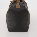 Christian Dior Honeycomb Canvas Boston Bag PVC 2way Black Gold Auth 200022A-4