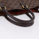 LOUIS VUITTON Damier Ebene Sac Plat Hand Bag N51140 LV Auth 200023A-7