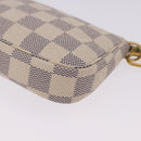 LOUIS VUITTON Damier Azur Mini Pochette Accessoires Pouch N41669 LV Auth 200052V-17