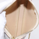 LOUIS VUITTON Damier Azur Mini Pochette Accessoires Pouch N41669 LV Auth 200052V-11