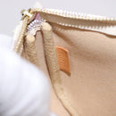 LOUIS VUITTON Damier Azur Mini Pochette Accessoires Pouch N41669 LV Auth 200052V-12