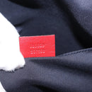 GUCCI GG Crystal Sherry Line Tote Bag Coated Canvas Navy 189669 Auth 200053A-20
