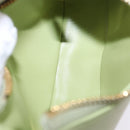 CELINE Hand Pouch Mini Ava Hand Bag Leather Green Gold Auth 200058M-11