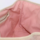 GUCCI GG Canvas Sherry Line Tote Bag Pink Gold 137396 Auth 200059-20
