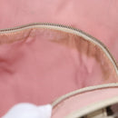 GUCCI GG Canvas Sherry Line Tote Bag Pink Gold 137396 Auth 200059-11