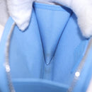 CHANEL Matelasse Fragment Case Wallet Lamb Skin Light Blue CC Auth 200060V-20