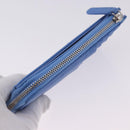 CHANEL Matelasse Fragment Case Wallet Lamb Skin Light Blue CC Auth 200060V-5