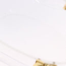 Salvatore Ferragamo Gancini Hand Bag plastic Clear Gold Auth 200065V-21