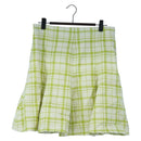 Christian Dior skirt Wool Green Auth 200066V-1