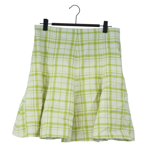 Christian Dior skirt Wool Green Auth 200066V