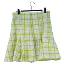 Christian Dior skirt Wool Green Auth 200066V-2