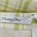 Christian Dior skirt Wool Green Auth 200066V-6