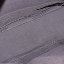 HERMES Her Line MM Hand Bag Canvas Gray Silver Auth 200067-17