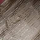 PRADA Hand Bag Jacquard 2way Beige Gold Auth 200074V-9