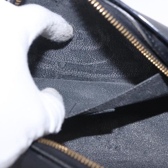 LOUIS VUITTON Epi Dauphine GM Cosmetic Pouch Black M48432 LV Auth 200075