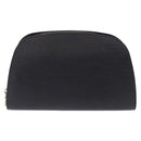 LOUIS VUITTON Epi Dauphine GM Cosmetic Pouch Black M48432 LV Auth 200075-13