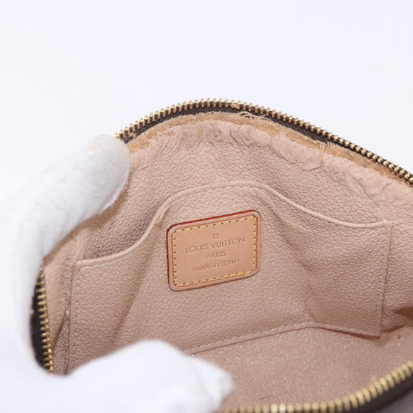 LOUIS VUITTON Monogram Pochette Cosmetic PM Pouch M43998 LV Auth 200076