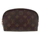 LOUIS VUITTON Monogram Pochette Cosmetic PM Pouch M43998 LV Auth 200076-13