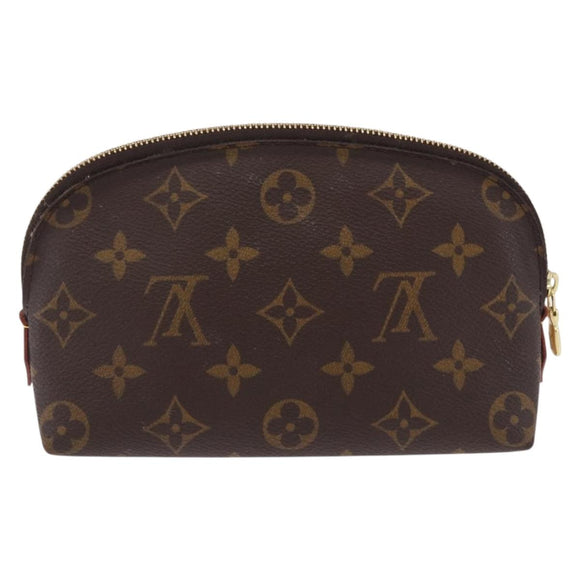 LOUIS VUITTON Monogram Pochette Cosmetic PM Pouch M43998 LV Auth 200076