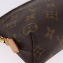 LOUIS VUITTON Monogram Pochette Cosmetic PM Pouch M43998 LV Auth 200076-7