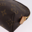 LOUIS VUITTON Monogram Pochette Cosmetic PM Pouch M43998 LV Auth 200076-14