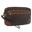 LOUIS VUITTON Monogram Marly Dragonne GM Clutch Bag M51825 LV Auth 200077-1