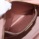 Miu Miu Hand Bag Leather 2way Pink Gold Auth 200079V-25