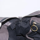 Chloe Chain Hand Bag Leather Gray Silver Auth 200082A-19
