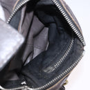 Chloe Chain Hand Bag Leather Gray Silver Auth 200082A-23