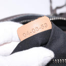 Chloe Chain Hand Bag Leather Gray Silver Auth 200082A-12