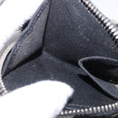 Chloe Chain Hand Bag Leather Gray Silver Auth 200082A-26