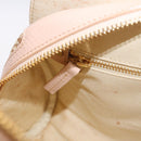 Chloe Hand Bag straw Gold Beige Auth 200083-19