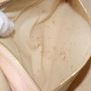 Chloe Hand Bag straw Gold Beige Auth 200083-20