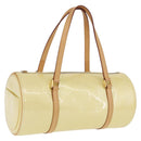 LOUIS VUITTON Monogram Vernis Bedford Hand Bag Perle M91006 LV Auth 200085V-1