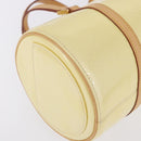 LOUIS VUITTON Monogram Vernis Bedford Hand Bag Perle M91006 LV Auth 200085V-14