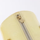 LOUIS VUITTON Monogram Vernis Bedford Hand Bag Perle M91006 LV Auth 200085V-16