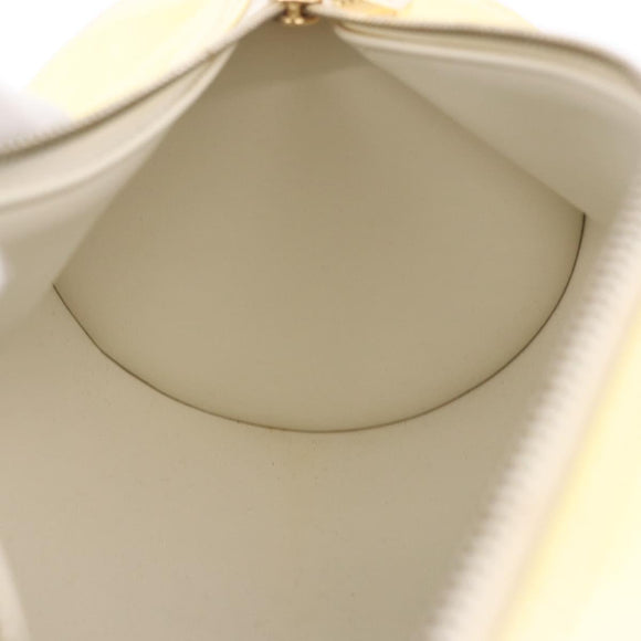LOUIS VUITTON Monogram Vernis Bedford Hand Bag Perle M91006 LV Auth 200085V