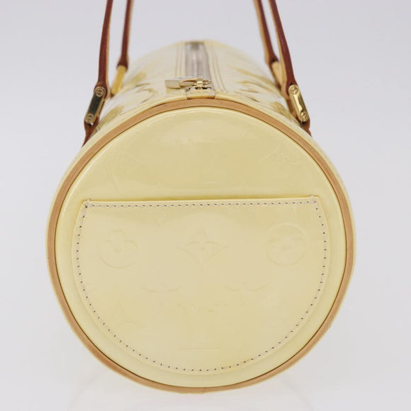 LOUIS VUITTON Monogram Vernis Bedford Hand Bag Perle M91006 LV Auth 200085V