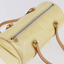 LOUIS VUITTON Monogram Vernis Bedford Hand Bag Perle M91006 LV Auth 200085V-8