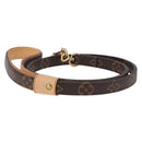 LOUIS VUITTON Monogram Less Baxter MM Dog Leash M58056 LV Auth 200086A-4