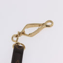 LOUIS VUITTON Monogram Less Baxter MM Dog Leash M58056 LV Auth 200086A-6