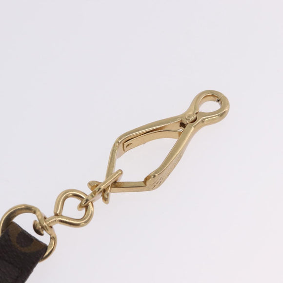 LOUIS VUITTON Monogram Less Baxter MM Dog Leash M58056 LV Auth 200086A