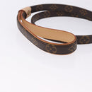LOUIS VUITTON Monogram Less Baxter MM Dog Leash M58056 LV Auth 200086A-8