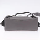 BALENCIAGA Neo Classic City Mini Bag Leather 2way Gray 638524 Auth 200088SAM-5