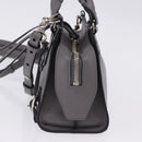 BALENCIAGA Neo Classic City Mini Bag Leather 2way Gray 638524 Auth 200088SAM-3