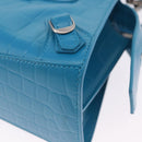 BALENCIAGA Neo Classic City Mini Bag Leather 2way Blue 638524 Auth 200089SAM-17
