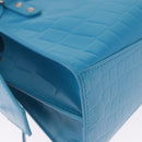 BALENCIAGA Neo Classic City Mini Bag Leather 2way Blue 638524 Auth 200089SAM-18