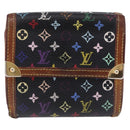 LOUIS VUITTON Multicolor Porte Monnaie Billets Cartes Credit M92984 Auth 200093-13