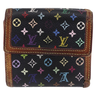LOUIS VUITTON Multicolor Porte Monnaie Billets Cartes Credit M92984 Auth 200093 - 0
