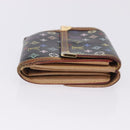 LOUIS VUITTON Multicolor Porte Monnaie Billets Cartes Credit M92984 Auth 200093-3